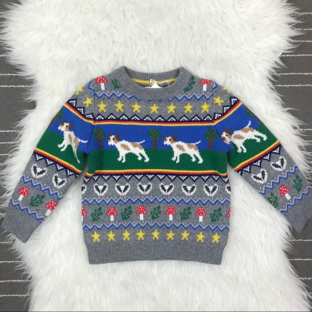 Mini Boden Fair Isle sweater - Picture 4 of 6